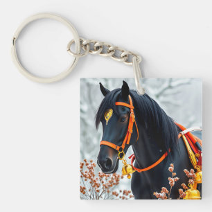🤎 Chestnut Horse Gift For Equestrian Fans 🤎 Keychain