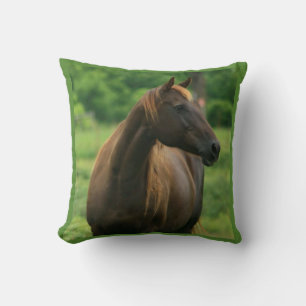 Chestnut Horse Pillow