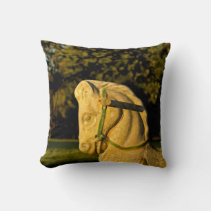 Chestnut Horse Throw Pillow