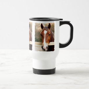 CHESTNUT HORSE TRAVEL MUG
