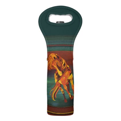 Chestnut Horse Wine Tote - Gifts for horse lovers