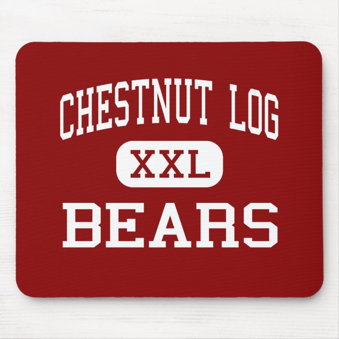 Chestnut Log   Bears   Middle   Douglasville Mouse Mat