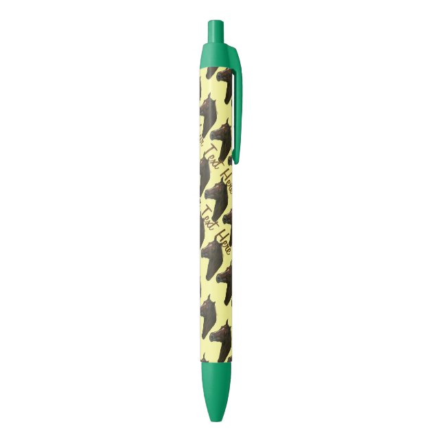 chestnut mare portrait equine art horse pen (Bottom (Vertical))