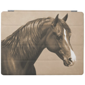 Chestnut Morgan Horse in Sepia iPad Smart Cover
