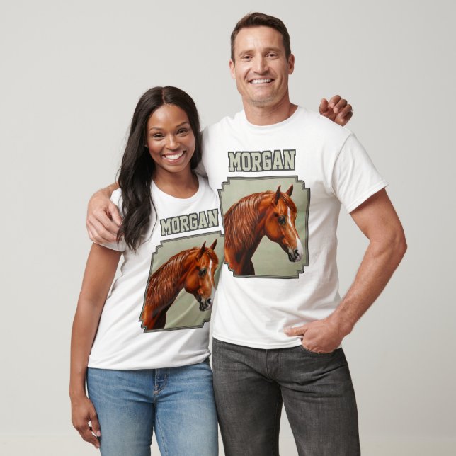 Chestnut Morgan Horse T-Shirt (Unisex)