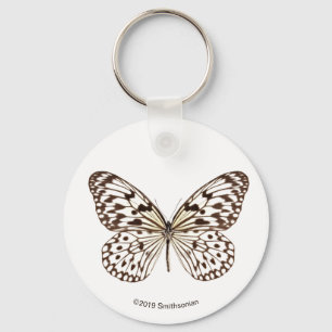 Chestnut Tiger Butterfly Keychain