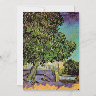 Chestnut Tree in Blossom by Vincent van Gogh