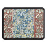Chestnut Tree,Leaves,Botanical Art Nouveau Hitch Cover