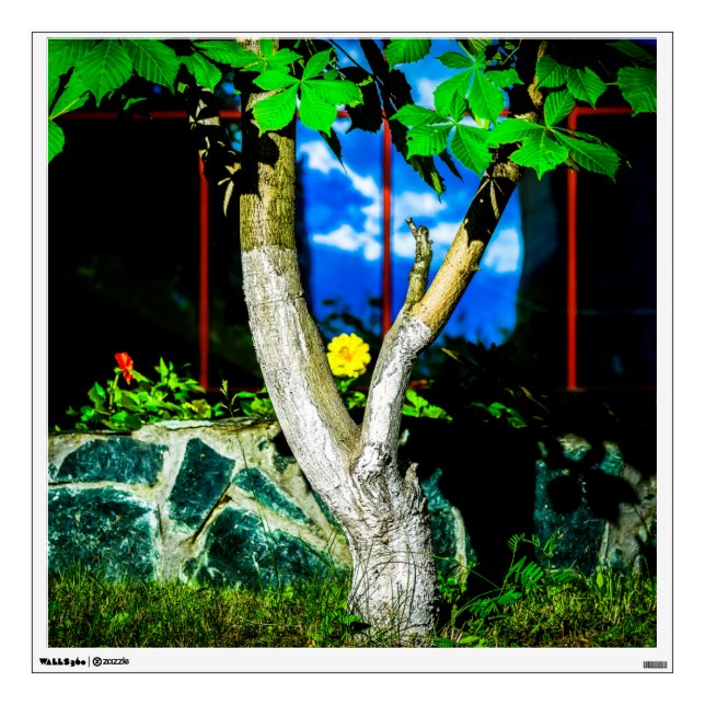 Chestnut Tree Wall Decal (Front)