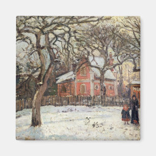 Chestnut Trees at Louveciennes, c.1871-2 Magnet