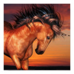 Chestnut Unicorn Poster