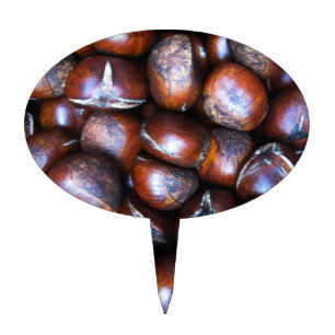 Chestnuts Cake Topper