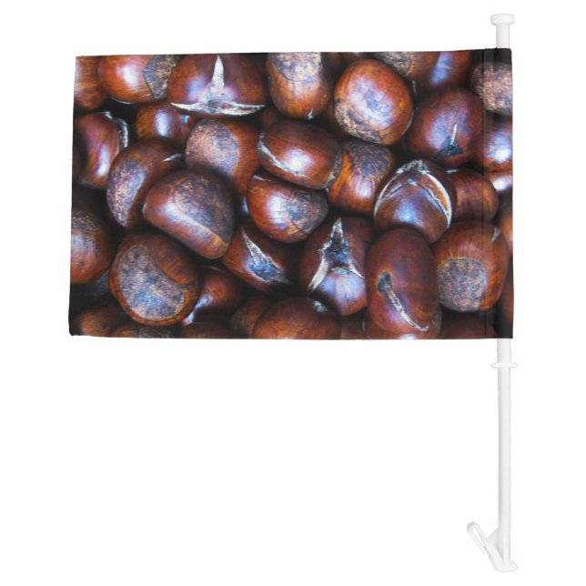 Chestnuts Car Flag (Back)