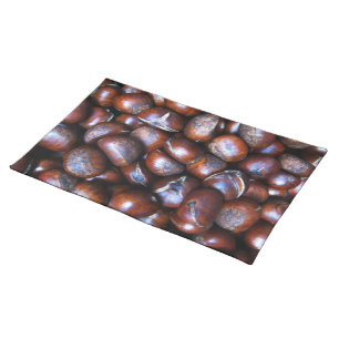 Chestnuts Cloth Placemat