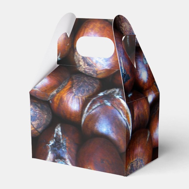 Chestnuts Favor Boxes (Front Side)