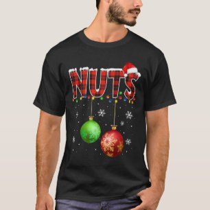 Chestnuts Fun Matching Couples Christmas Lights Nu T-Shirt