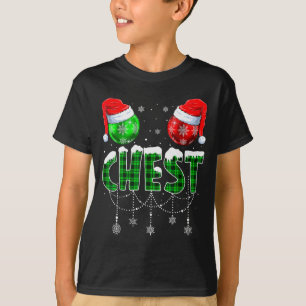 Chestnuts Matching Family Funny Chest Nuts Christm T-Shirt