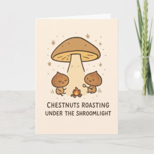 Chestnuts Roasting - Funny Christmas Card