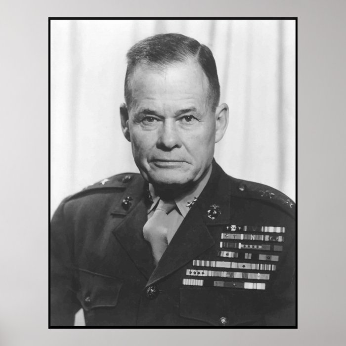 Chesty Puller    Border Poster