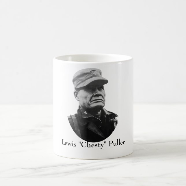 Chesty Puller -- War Hero Coffee Mug (Center)
