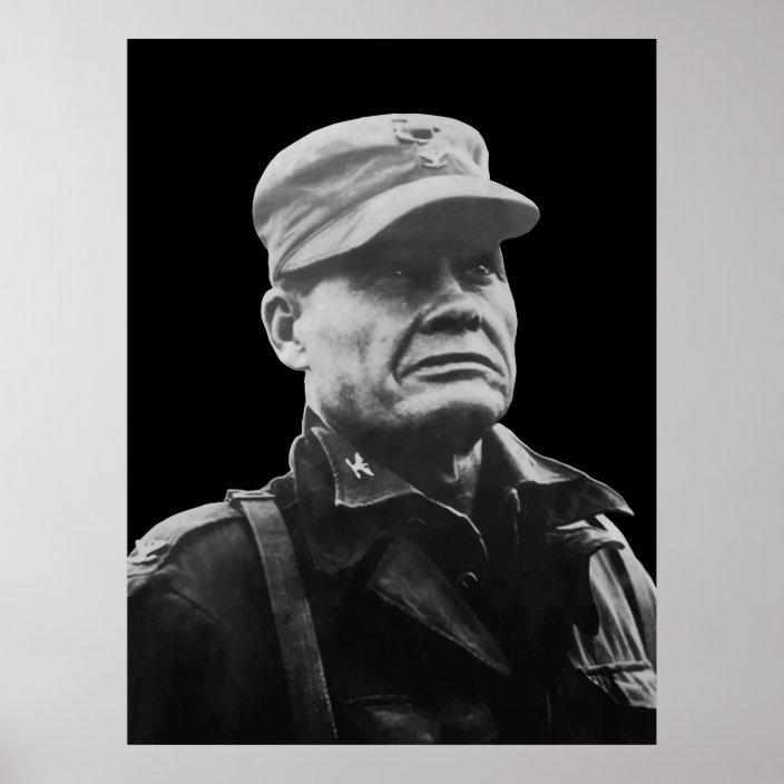 Chesty Puller War Hero Poster