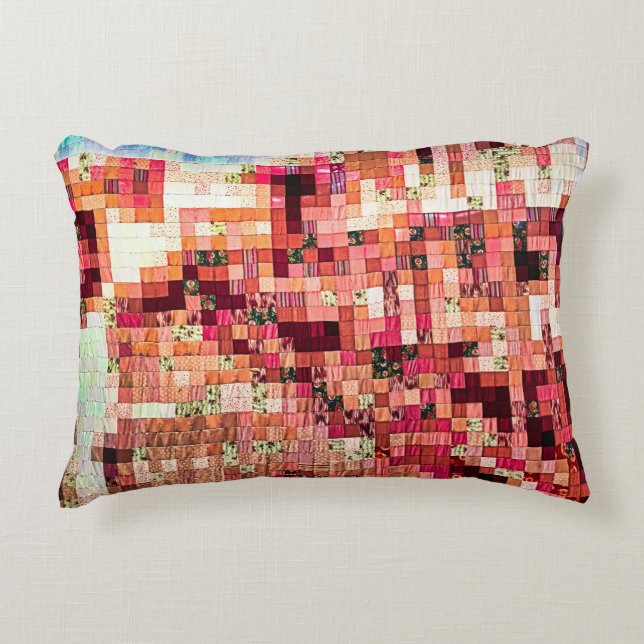 Cheung fung industrial building accent pillow (Front)