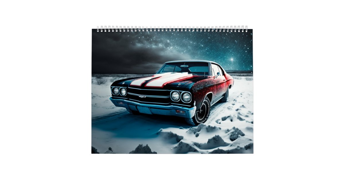 Chevelle Calendar Zazzle