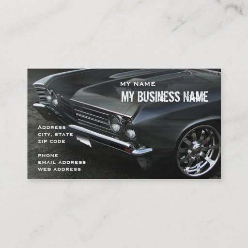 Customizable Chevelle Limited Business Card Templates