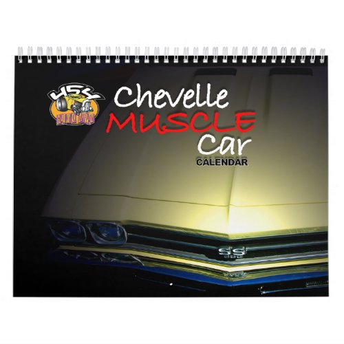 Chevelle Muscle Car Calendar