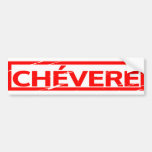 Chévere Stamp Bumper Sticker