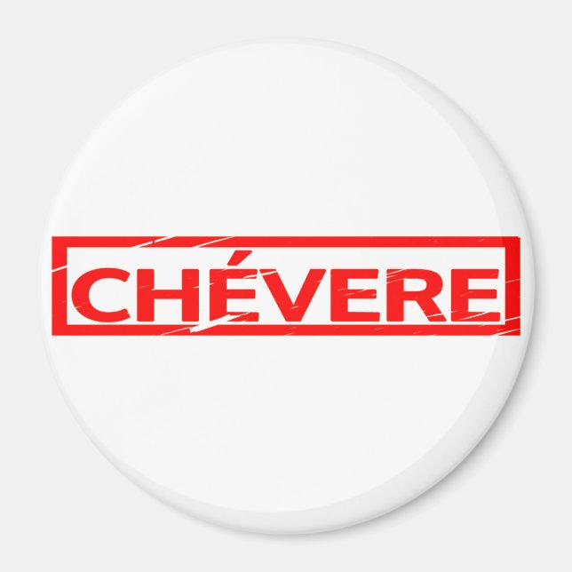 Chévere Stamp Magnet (Front)