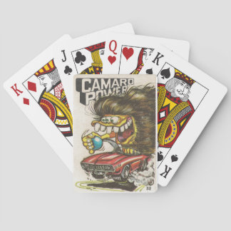 Cheverolet Camaro Poker Cards