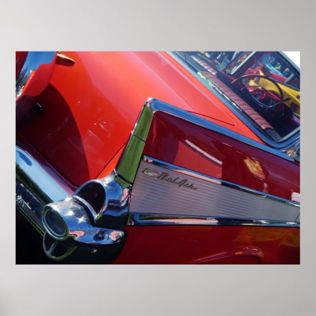 Chevrol** Belair, 1957 Poster (Front)