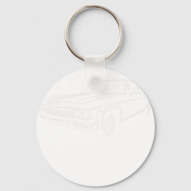 Chevrolet 1965 Impala ss 1 Keychain (Front)
