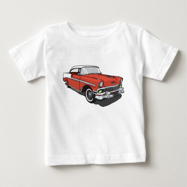 Chevrolet Bel Air - Red Baby T-Shirt (Front)
