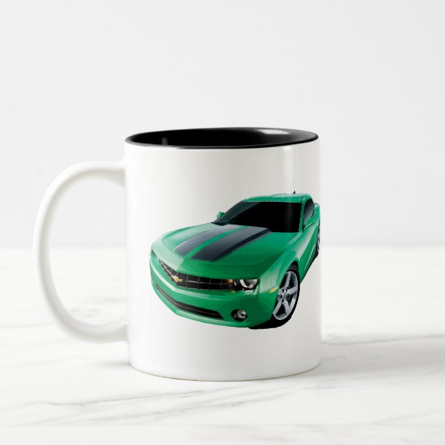 Chevrolet Camaro 2010 Two-Tone Coffee Mug (Left)