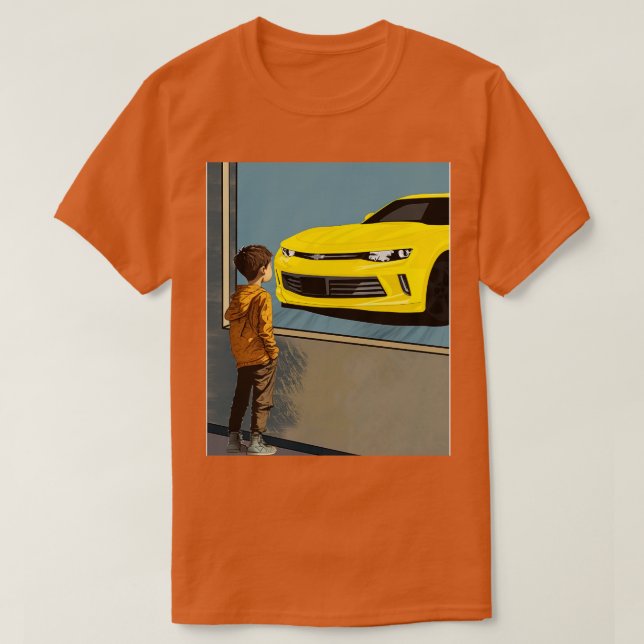 Chevrolet Camaro Kids Dream T-Shirt (Design Front)