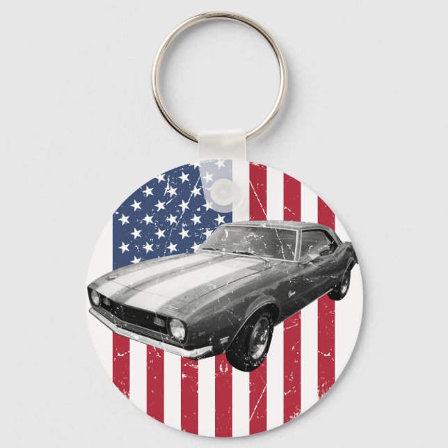 Chevrolet Camaro z28 Keychain (Front)