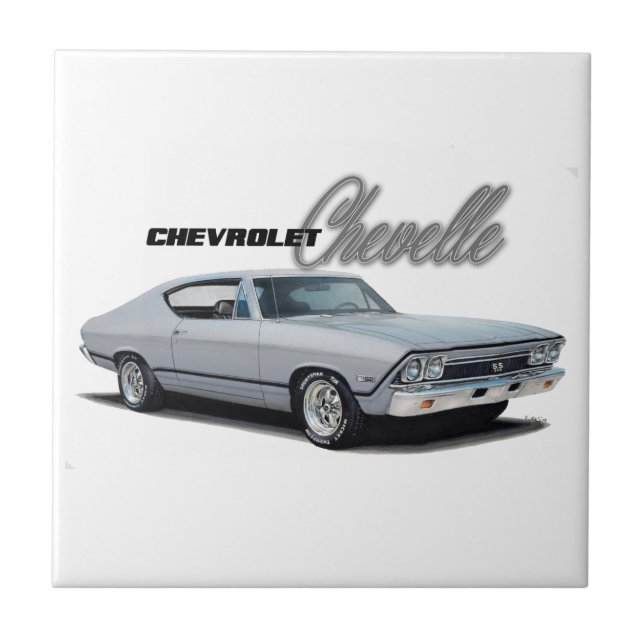 Chevrolet Chevelle SS Ceramic Tile (Front)
