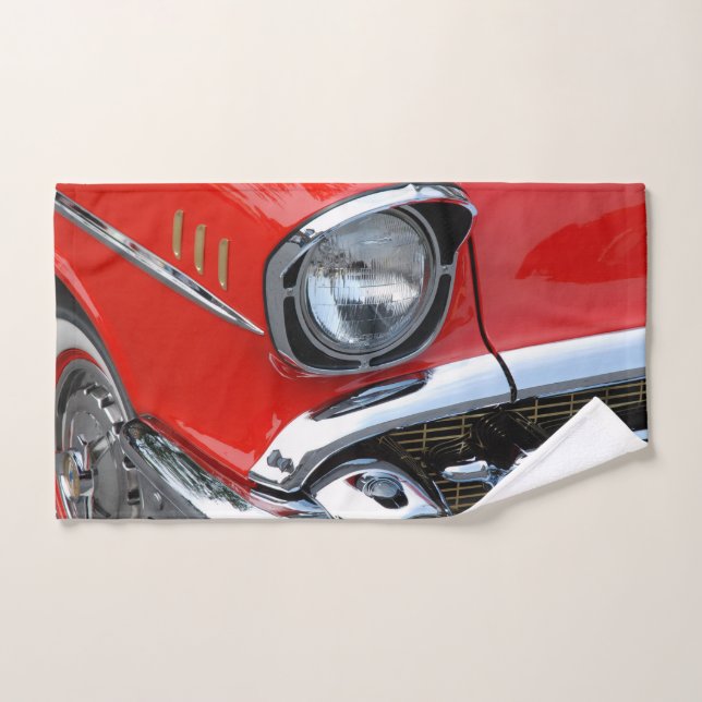 Chevrolet Classic Car Hand Towel (Hand Towel)