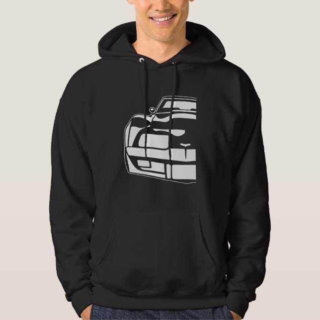 Chevrolet Corvette 1979 C3 3 Hoodie (Front)