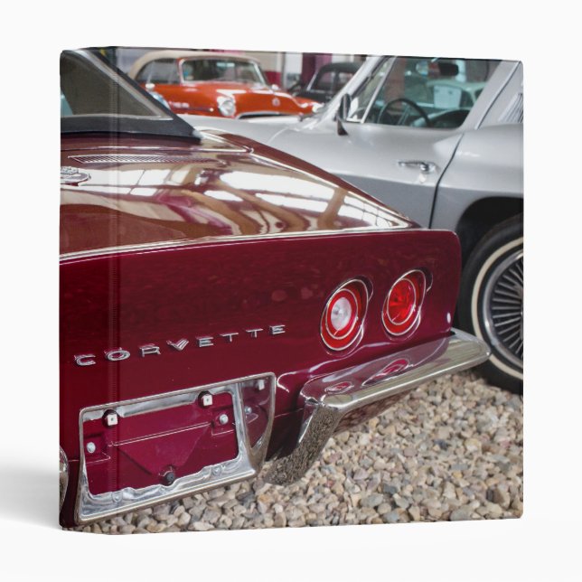 Chevrolet Corvette 3 Ring Binder (Front/Spine)