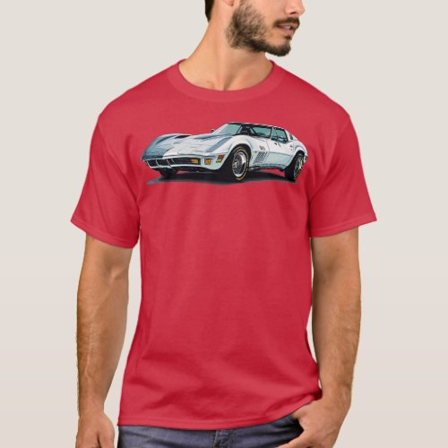 Chevrolet Corvette 8 T_Shirt