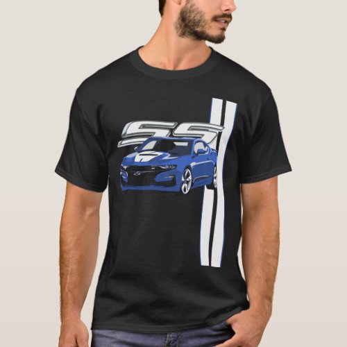 Chevrolet Corvette camaro chevy ss super street bl T_Shirt