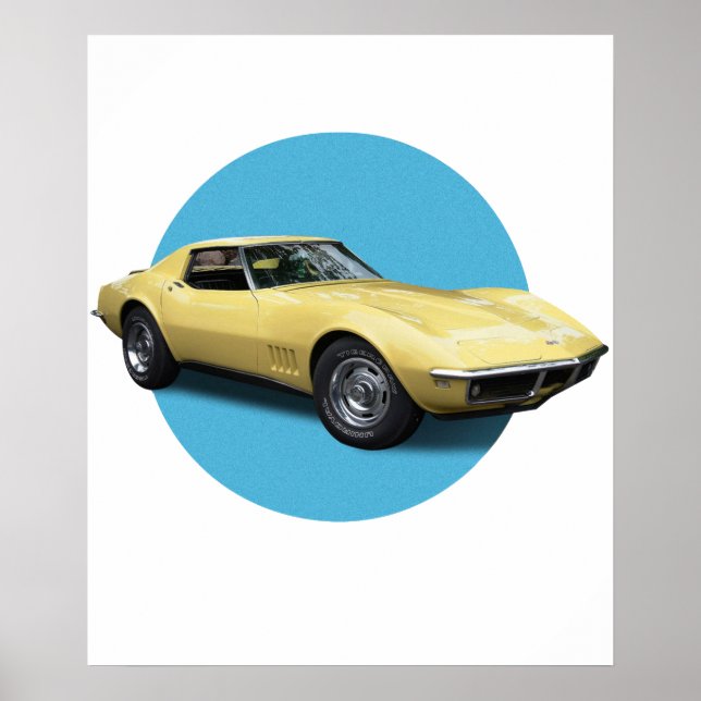 Chevrolet Corvette Poster (Front)