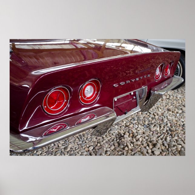 Chevrolet Corvette Poster (Front)