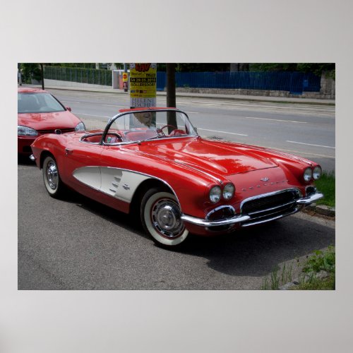 Chevrolet Corvette Poster