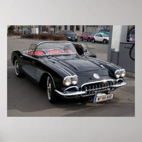 Chevrolet Corvette Poster