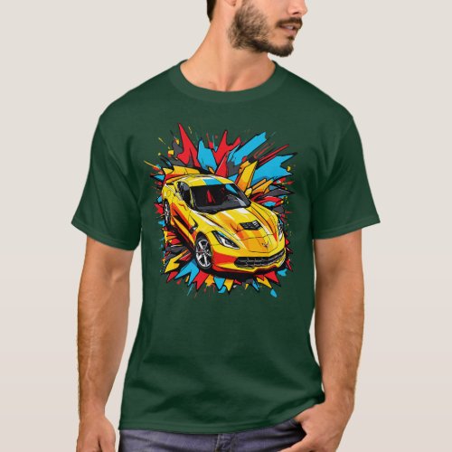 Chevrolet Corvette Stingray T_Shirt