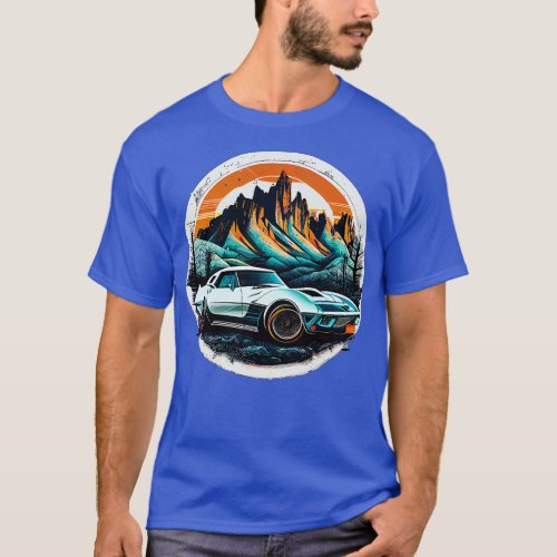 Chevrolet Corvette Vintage T_Shirt